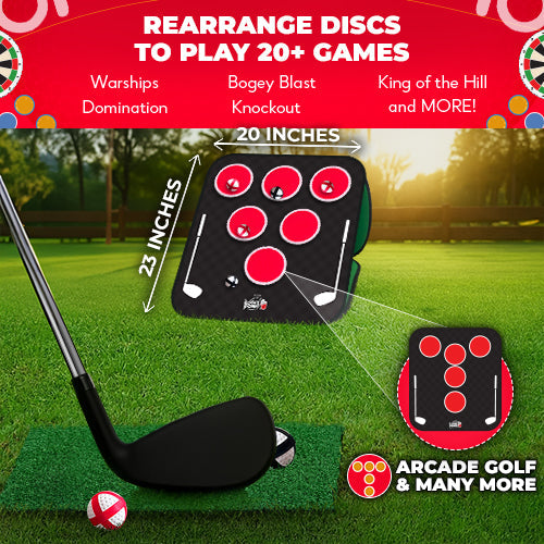Bogey Pong | 3-in-1 Backyard Golf Pong Game Set