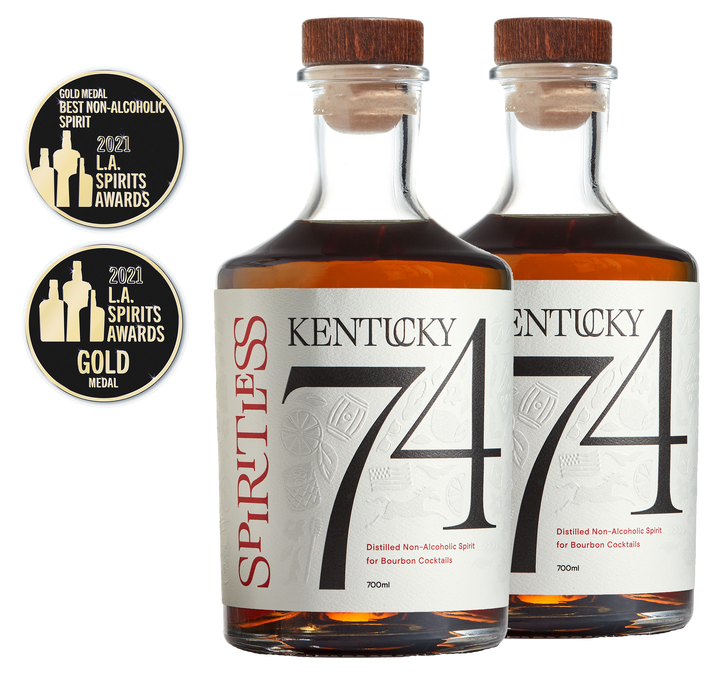 Kentucky 74 Non-Alcoholic Bourbon 2 Pack