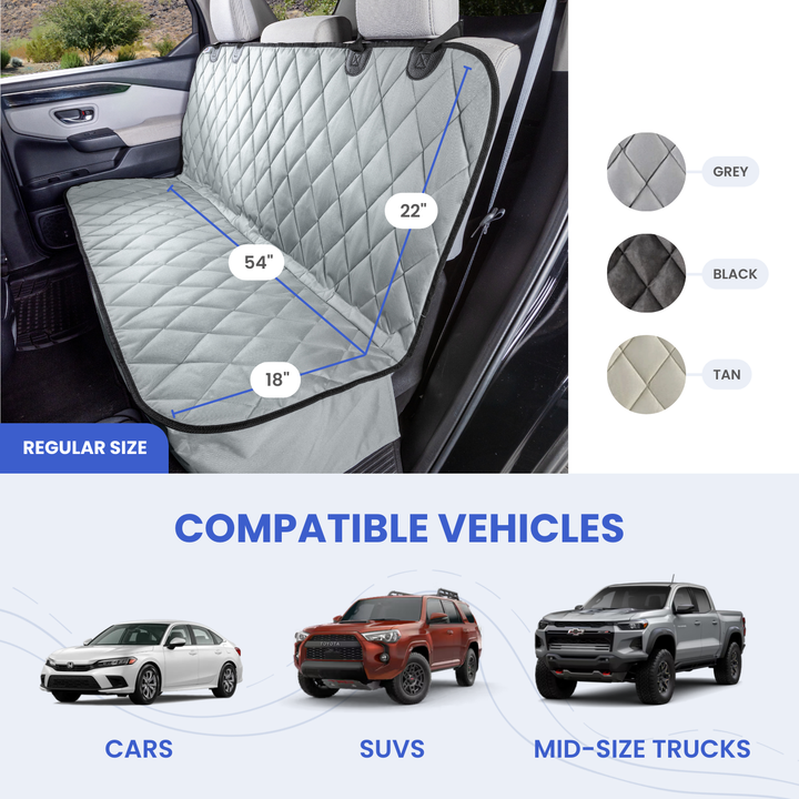 Dog Rear Seat Cover
