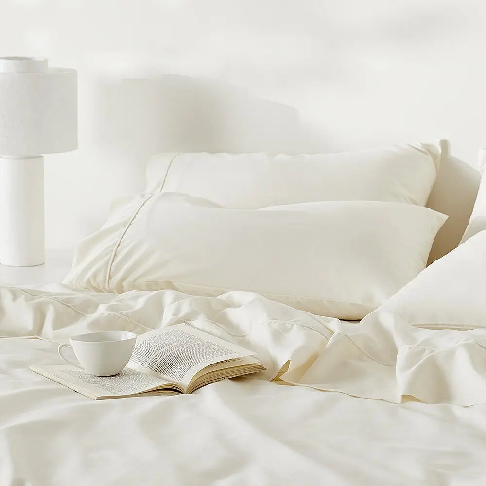 CleanBamboo Hemp™ Linen+ Pillowcase Set by ettitude