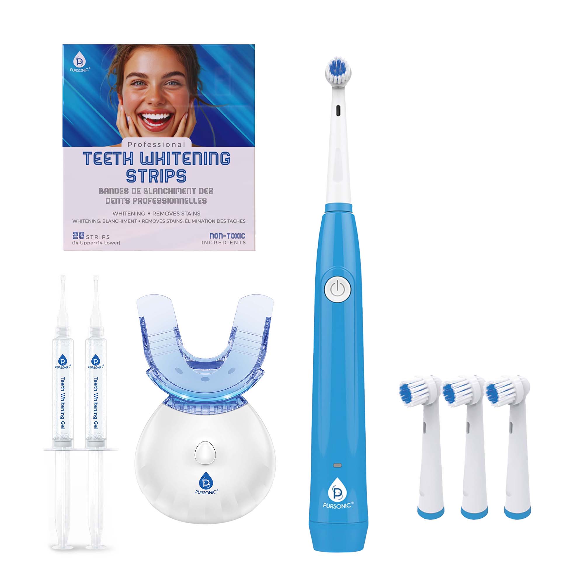 セプテムホワイトニング Ultimate Teeth Whitening & Oral Care Bundle – Brookstone