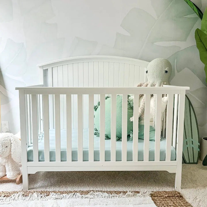 CleanBamboo® Signature Sateen Crib & Toddler Fitted Sheet by ettitude