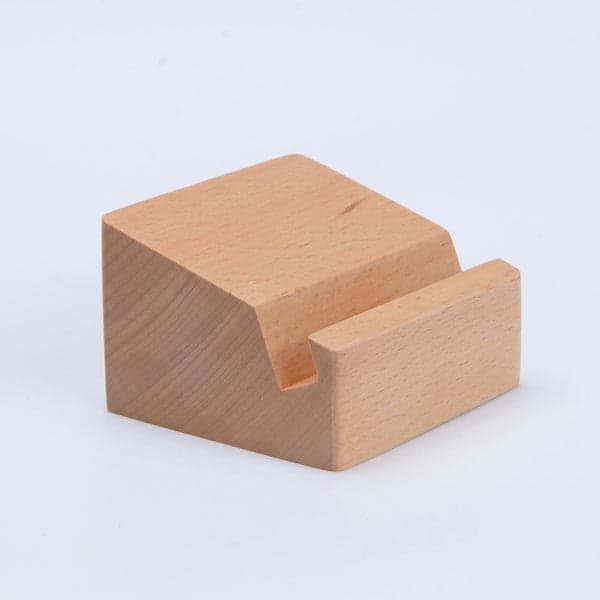 The Decent Living Germany Beech Wood Phone Holder