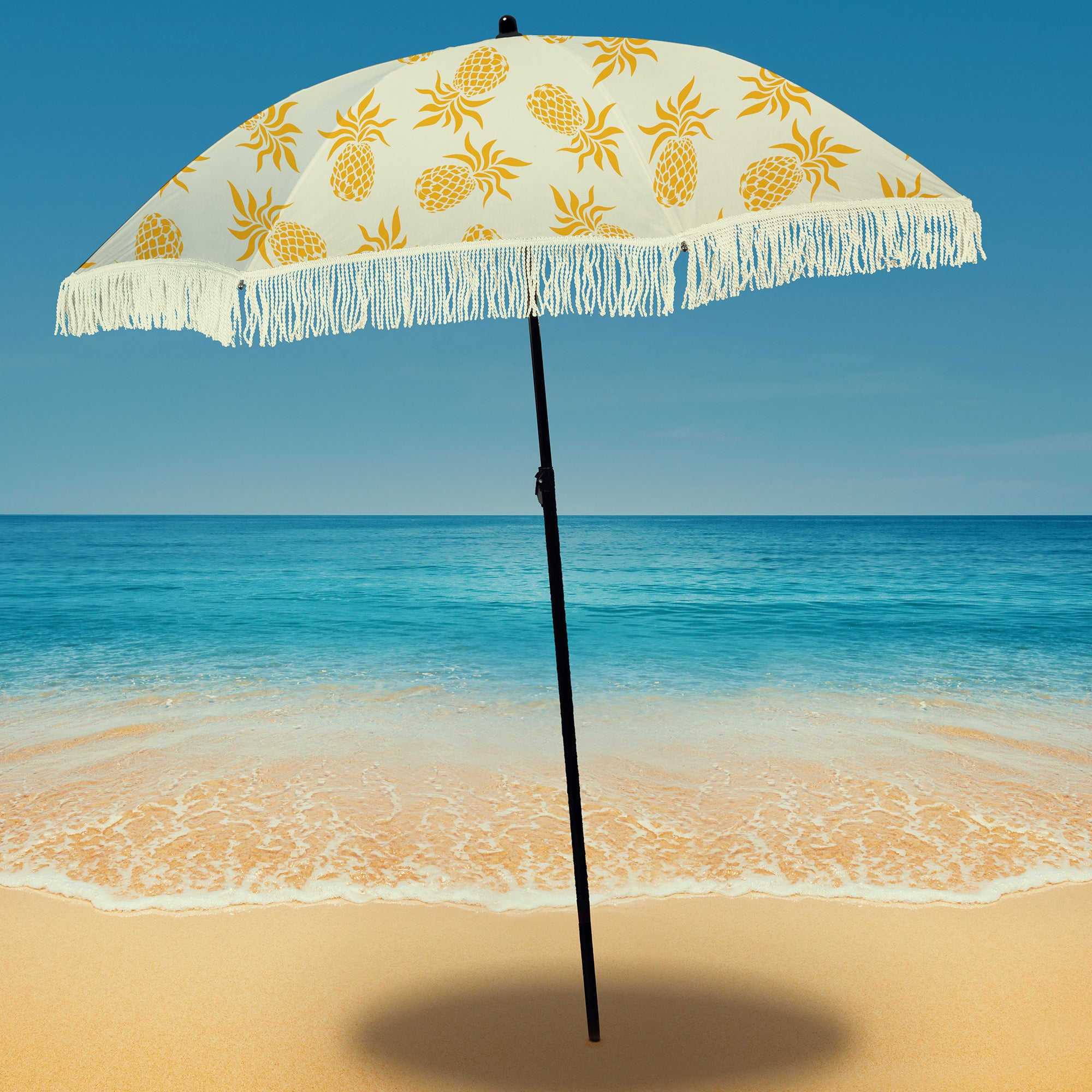 Outdoor Umbrella Best Beach Umbrella For Sun Protection Beverly Beach Umbrella  100% UV Protection  75