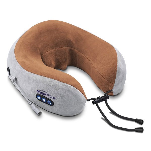 Thera Pillow Heated Wireless Massage Pillow Brookstone