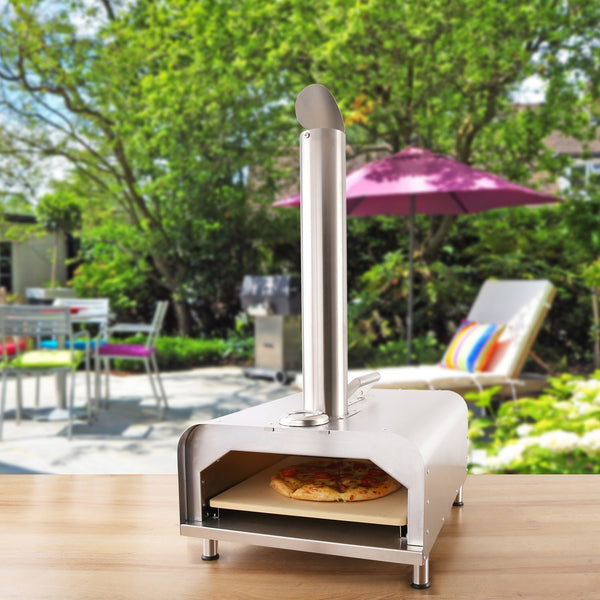 Gyber Fremont Outdoor Wood-Fired Pizza Oven | Brookstone