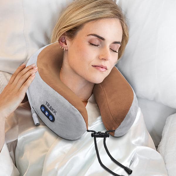 TRAKK Neck Massager & Travel Pillow - U-Shaped Neck Pillow & Electric  Massager for Muscle, Shoulder,…See more TRAKK Neck Massager & Travel Pillow  