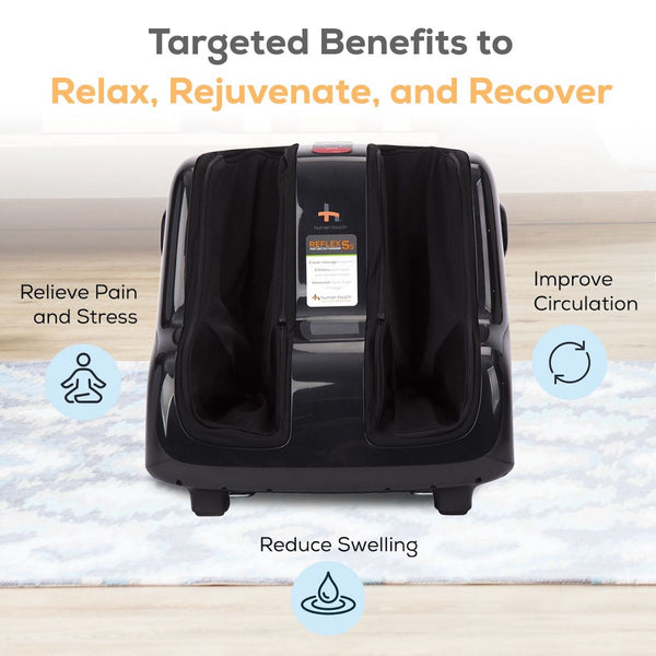 Foot and calf online massager brookstone