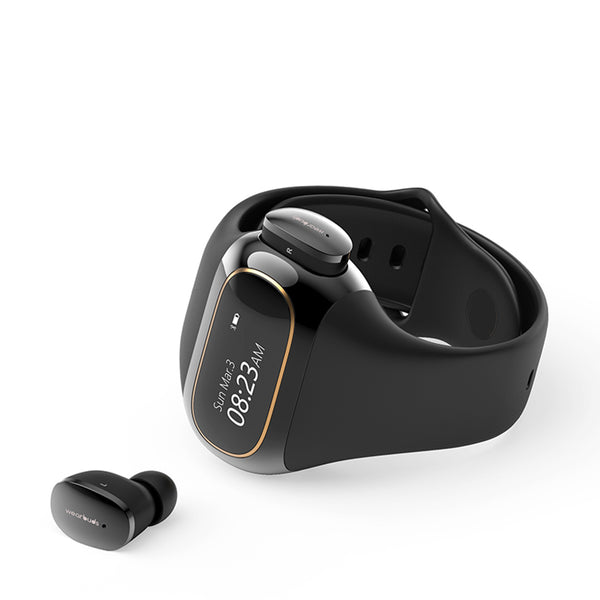 Aipower Wearbuds Lite Smart Watch Fitness Tracker with Earbuds