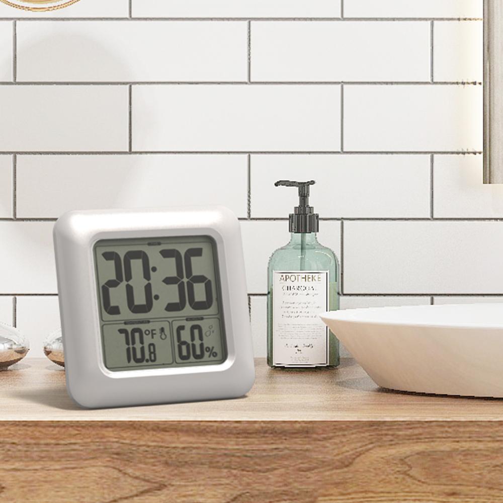BALDR Waterproof Digital Shower Clock for Bathroom