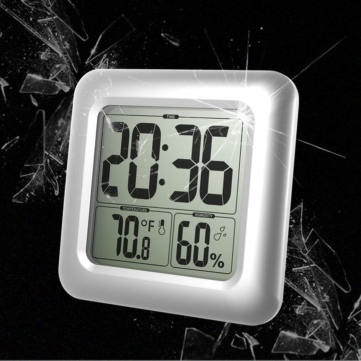 BALDR Waterproof Digital Shower Clock for Bathroom