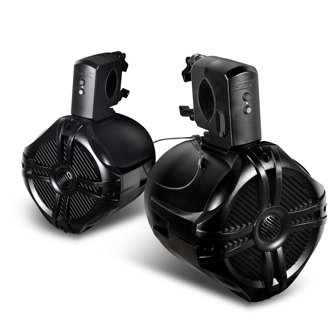 350 Watts Full Wireless 6.5" Wakeboard/Marine Speaker System