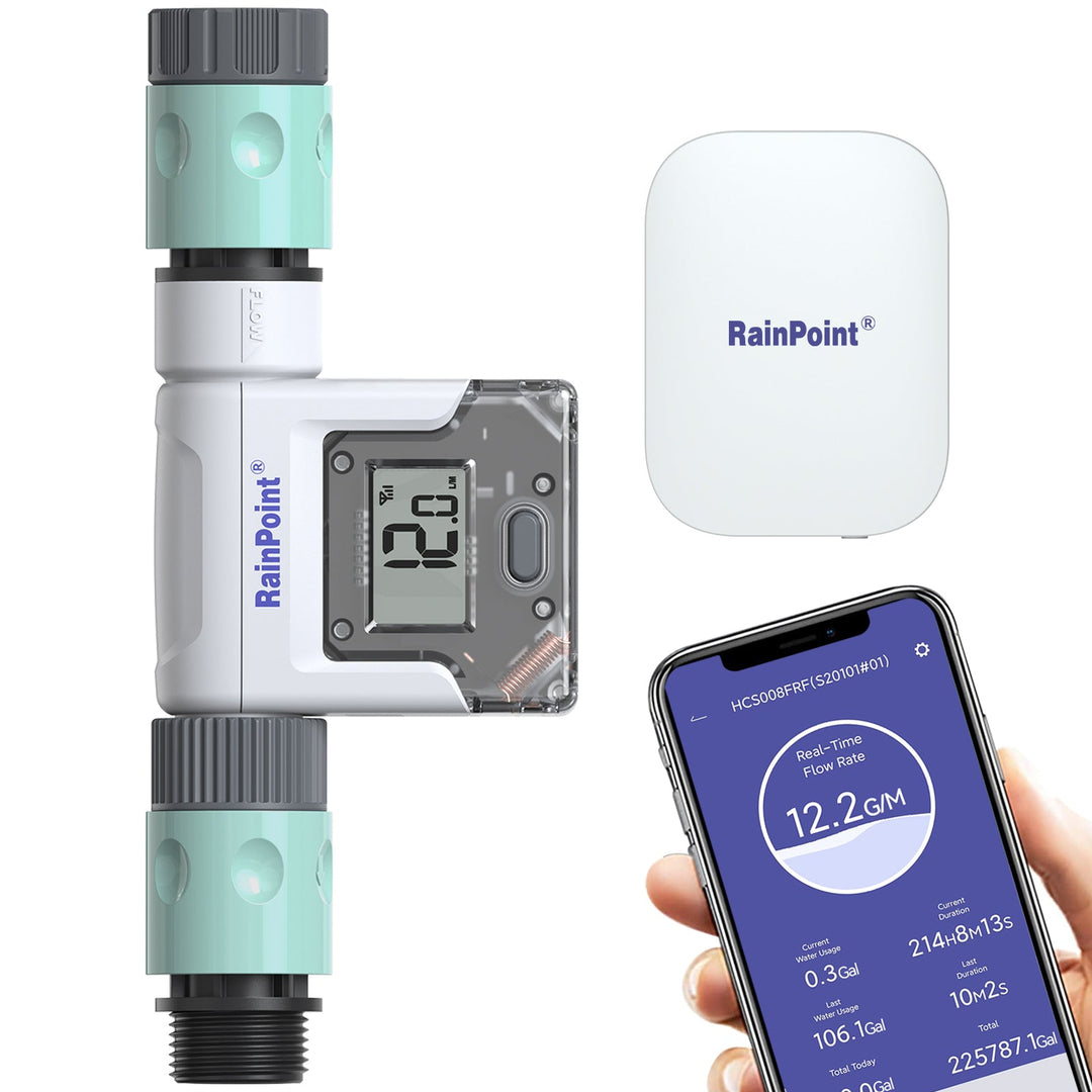 RainPoint Wi-Fi Water Flow Meter