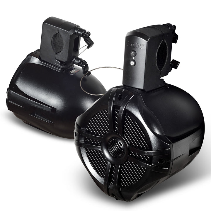 350 Watts Full Wireless 6.5" Wakeboard/Marine Speaker System