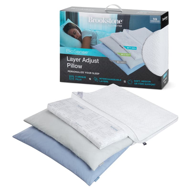 Brookstone Layer Adjust Pillow