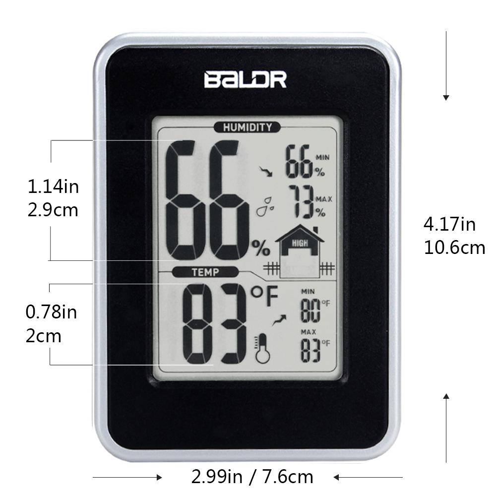 BALDR Trendy Thermo-Hygrometer Indicator