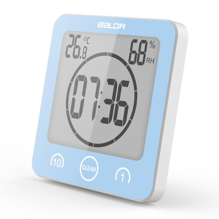 BALDR Waterproof Shower Clock - Reliable Waterproof Clock for Showers