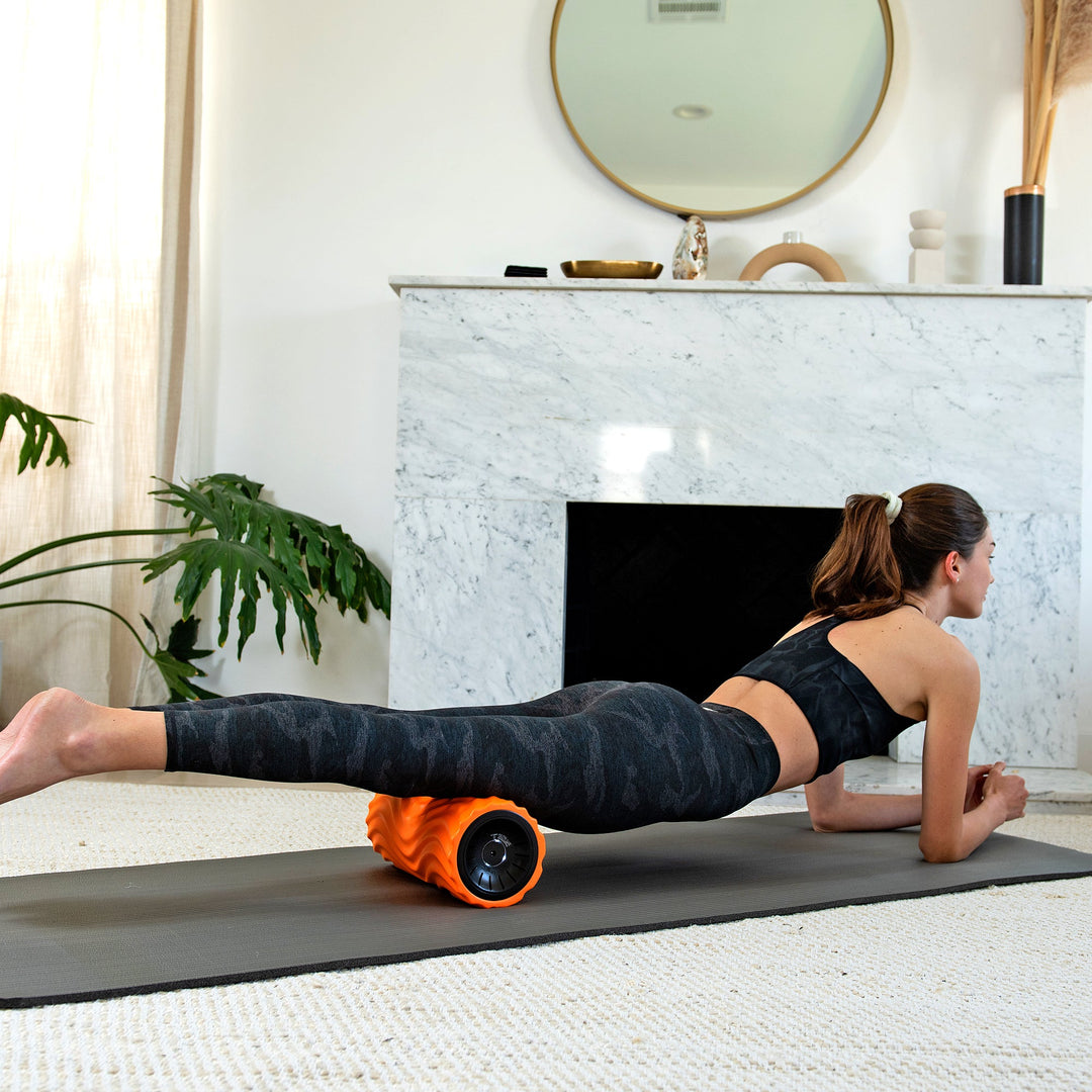 Vibrating Foam Roller with 4 Intensity Levels (ZMA-22) by Zyllion
