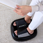 Zyllion Shiatsu Foot Massager with Heat, 2 Speeds and 3 Intensity Modes (ZMA-31)
