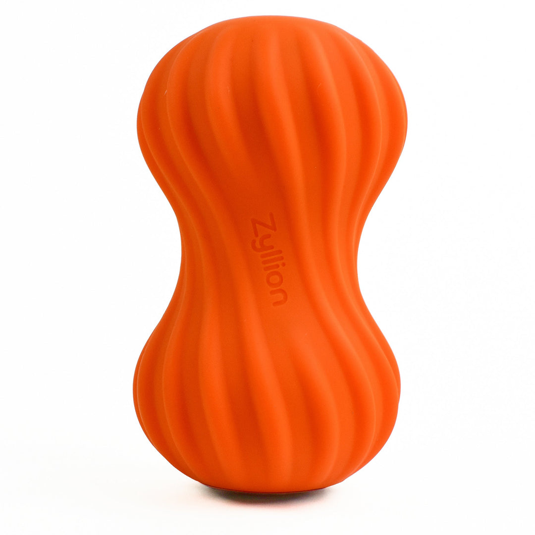 Vibrating Peanut Massage Ball Roller with 4 Intensity Levels (ZMA-30) by Zyllion