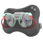 Rechargeable Shiatsu Back and Neck Massager Pillow with Heat (ZMA-34RB) by Zyllion