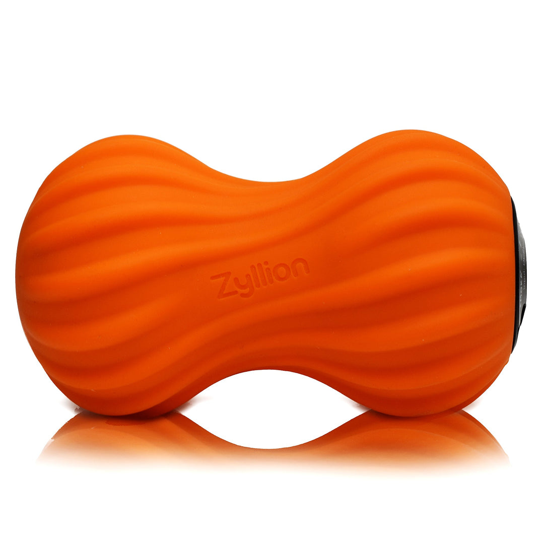 Vibrating Peanut Massage Ball Roller with 4 Intensity Levels (ZMA-30) by Zyllion