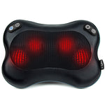 Rechargeable Shiatsu Back and Neck Massager Pillow with Heat (ZMA-34RB) by Zyllion