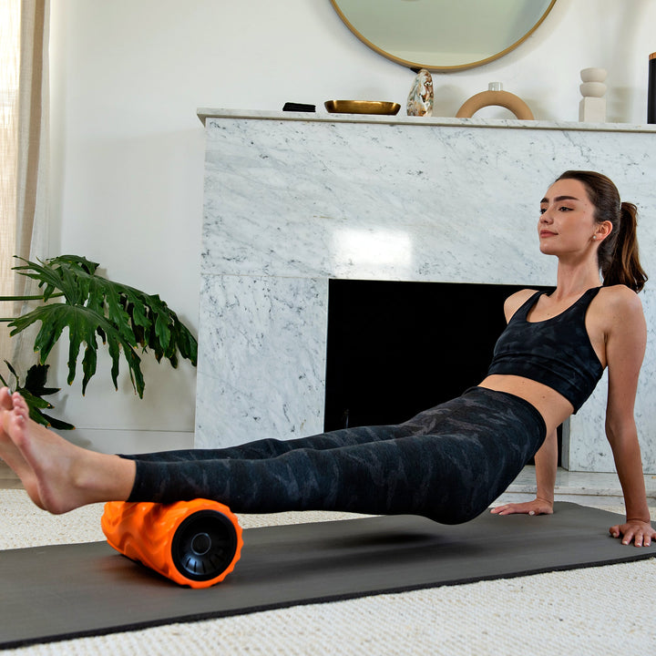 Vibrating Foam Roller with 4 Intensity Levels (ZMA-22) by Zyllion