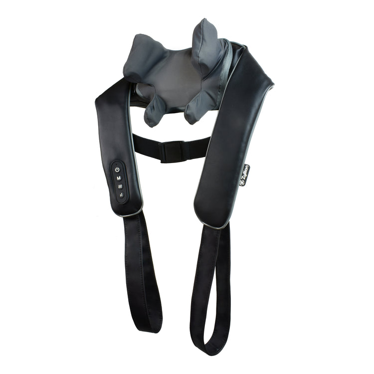 4D Shiatsu Neck and Shoulder Massager with Heat (ZMA-36) by Zyllion