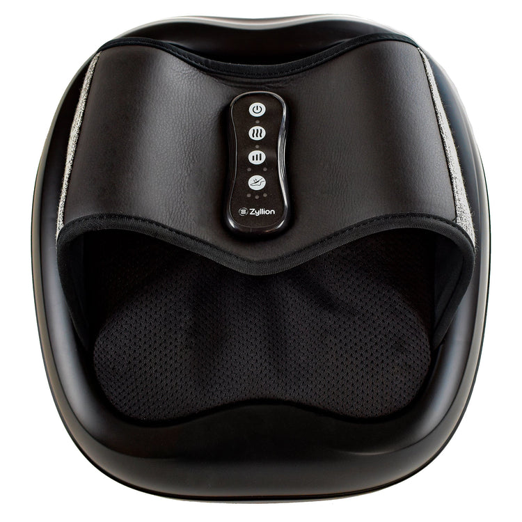 Zyllion Shiatsu Foot Massager with Heat, 2 Speeds and 3 Intensity Modes (ZMA-31)
