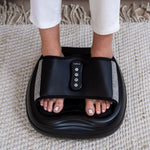 Zyllion Shiatsu Foot Massager with Heat, 2 Speeds and 3 Intensity Modes (ZMA-31)