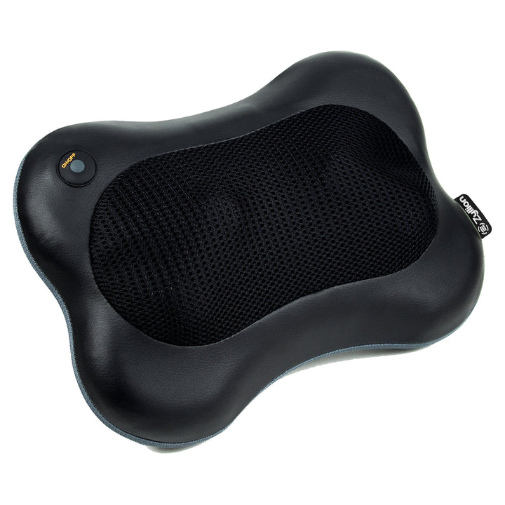 Rechargeable Shiatsu Back and Neck Massager Pillow with Heat (ZMA-13RB) by Zyllion