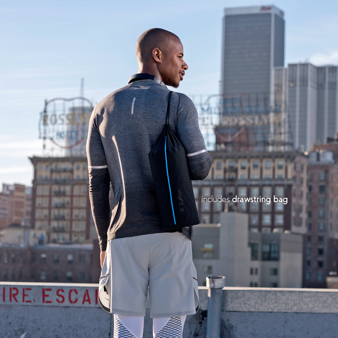 Vibrating Foam Roller with 4 Intensity Levels (ZMA-22) by Zyllion