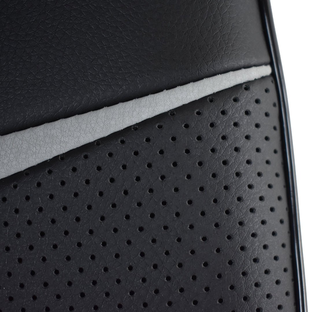 Zyllion Shiatsu Neck and Back Massager Cushion Pad for Chair with Heat and Remote (ZMA-33)