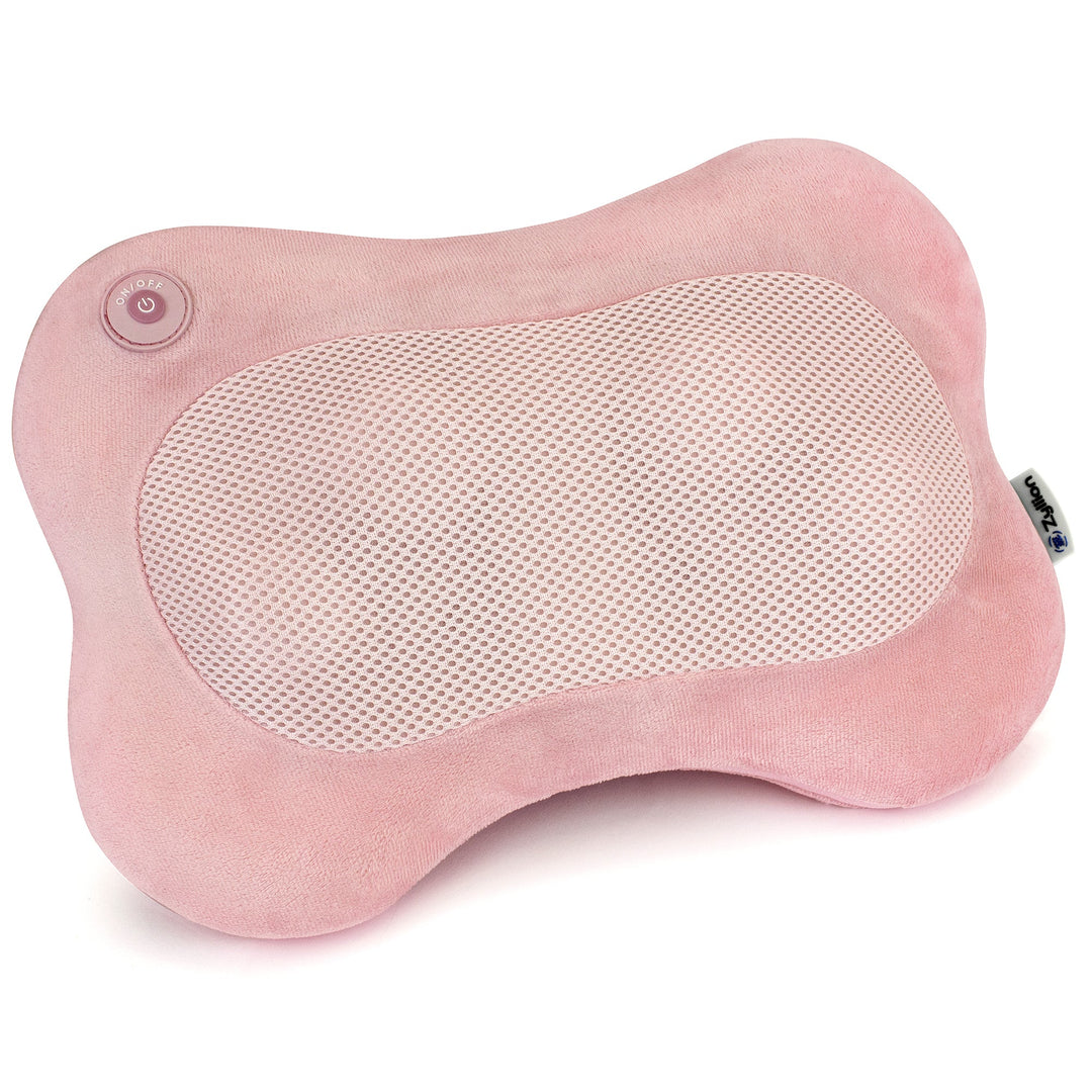 Zyllion Shiatsu Back and Neck Massager Pillow with Heat and Wired Connection (ZMA-13)