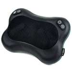 Rechargeable Shiatsu Back and Neck Massager Pillow with Heat (ZMA-34RB) by Zyllion