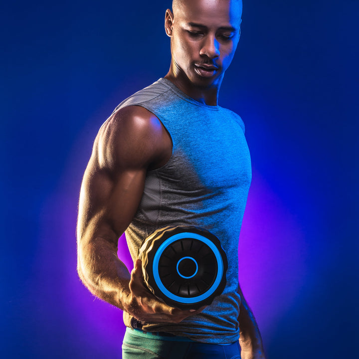 Vibrating Foam Roller with 4 Intensity Levels (ZMA-22) by Zyllion