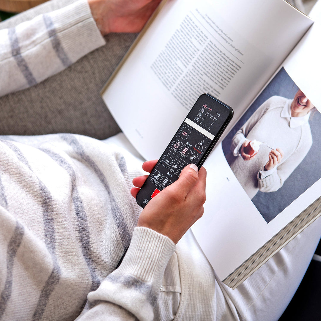 Zyllion Shiatsu Neck and Back Massager Cushion Pad for Chair with Heat and Remote (ZMA-33)