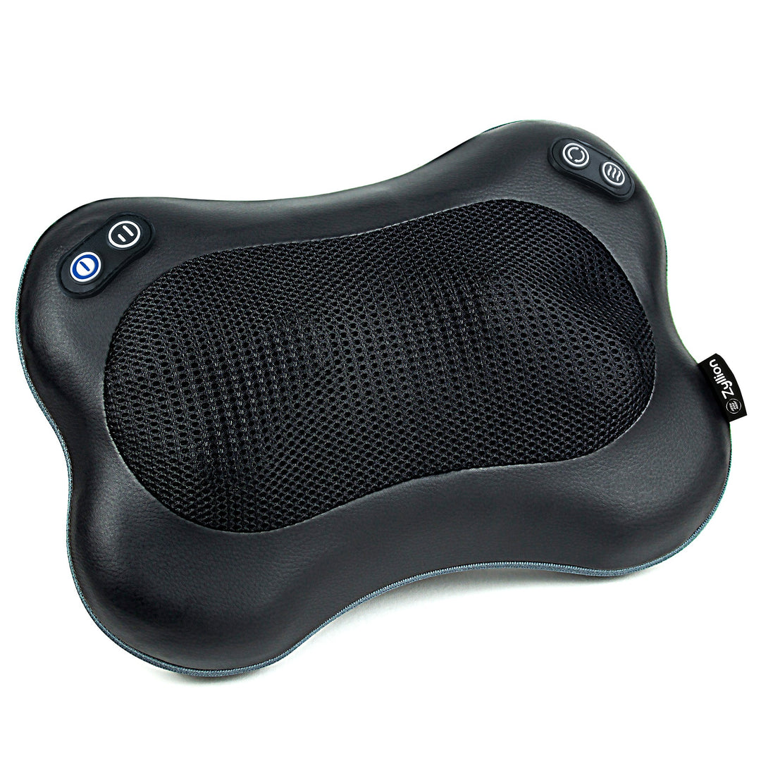 Rechargeable Shiatsu Back and Neck Massager Pillow with Heat