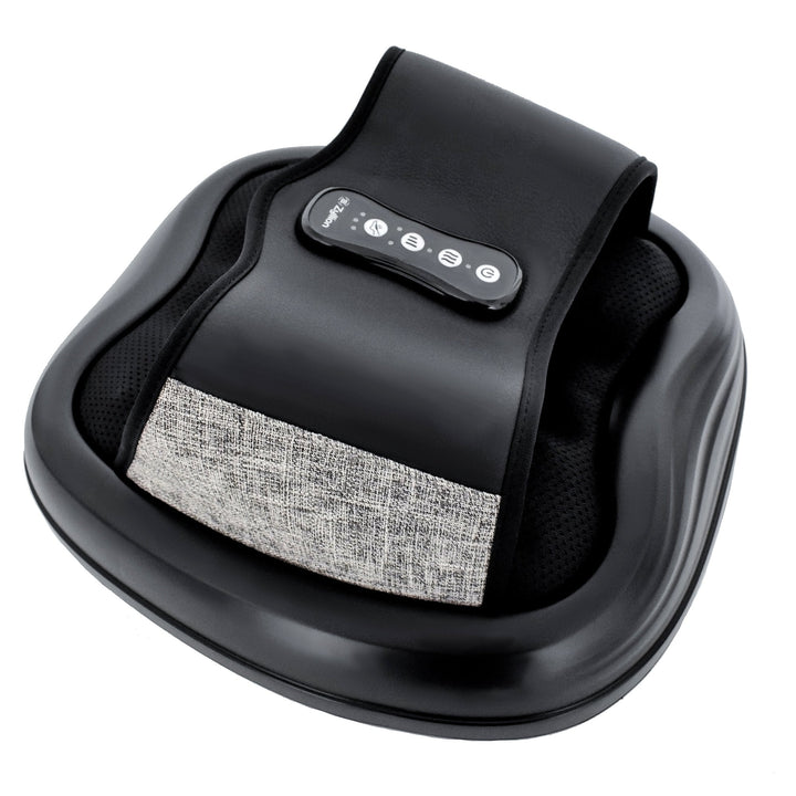 Zyllion Shiatsu Foot Massager with Heat, 2 Speeds and 3 Intensity Modes (ZMA-31)