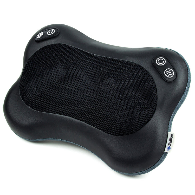 Shiatsu Back and Neck Massager Pillow with Heat (ZMA-34) by Zyllion