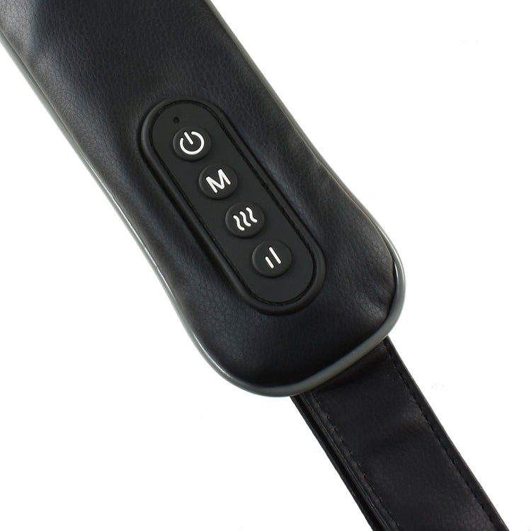 4D Shiatsu Neck and Shoulder Massager with Heat (ZMA-36) by Zyllion