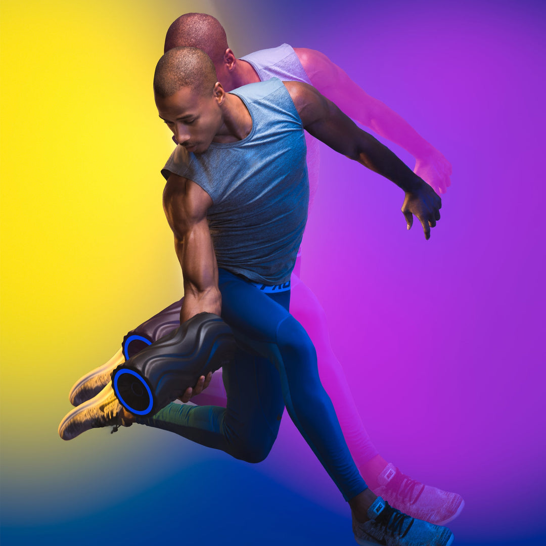 Vibrating Foam Roller with 4 Intensity Levels (ZMA-22) by Zyllion