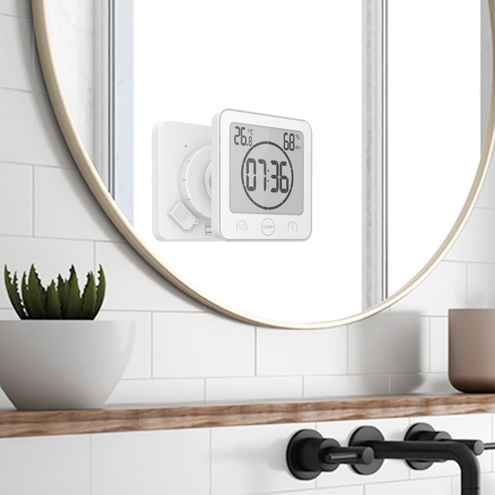 BALDR Waterproof Shower Clock - Reliable Waterproof Clock for Showers