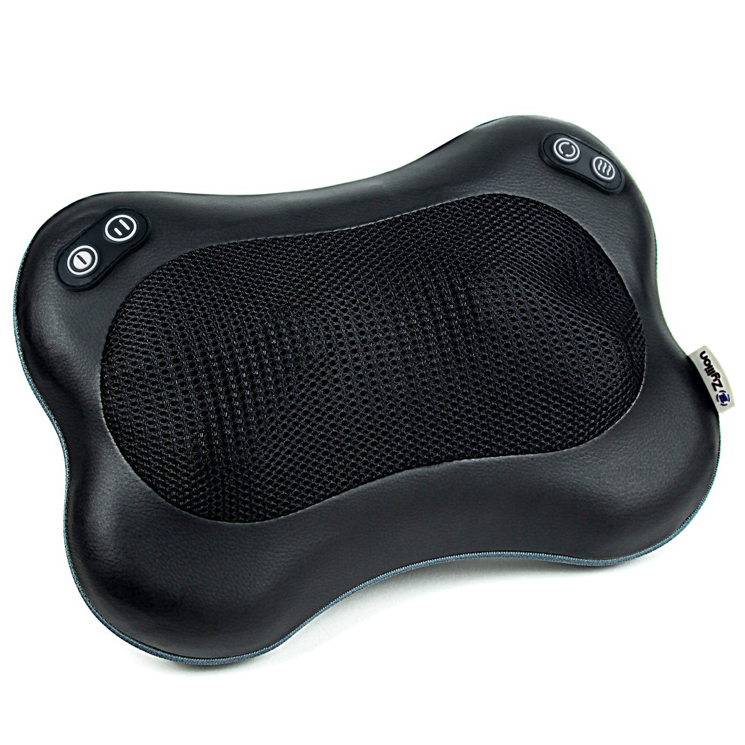 Shiatsu Back and Neck Massager Pillow with Heat (ZMA-34) by Zyllion