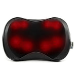 Shiatsu Back and Neck Massager Pillow with Heat and 8 Nodes (ZMA-25) by Zyllion