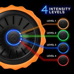 Vibrating Foam Roller with 4 Intensity Levels (ZMA-22) by Zyllion