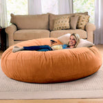 Jaxx 6 Foot Cocoon - 2-in-1 Convertible Bean Bag Bed & Large Bean Bag Chair for Adults