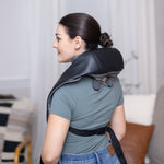 4D Shiatsu Neck and Shoulder Massager with Heat (ZMA-36) by Zyllion