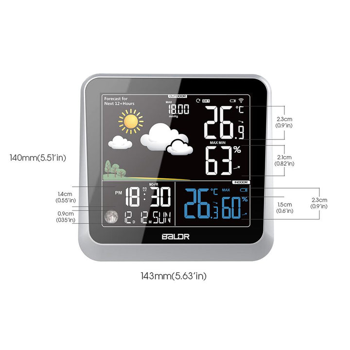 BALDR Wireless Indoor & Outdoor Weather Station